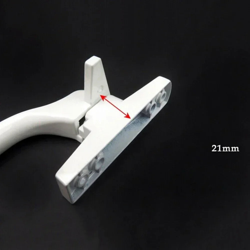 Aluminium Fenstergriff 7mm Flach Universal Extern Links Rechts Handgriff