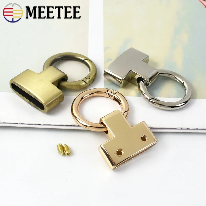 Metallschnallen O-Ring 20 25mm 2 5 10 Stück für Riemen Schlüsselanhänger