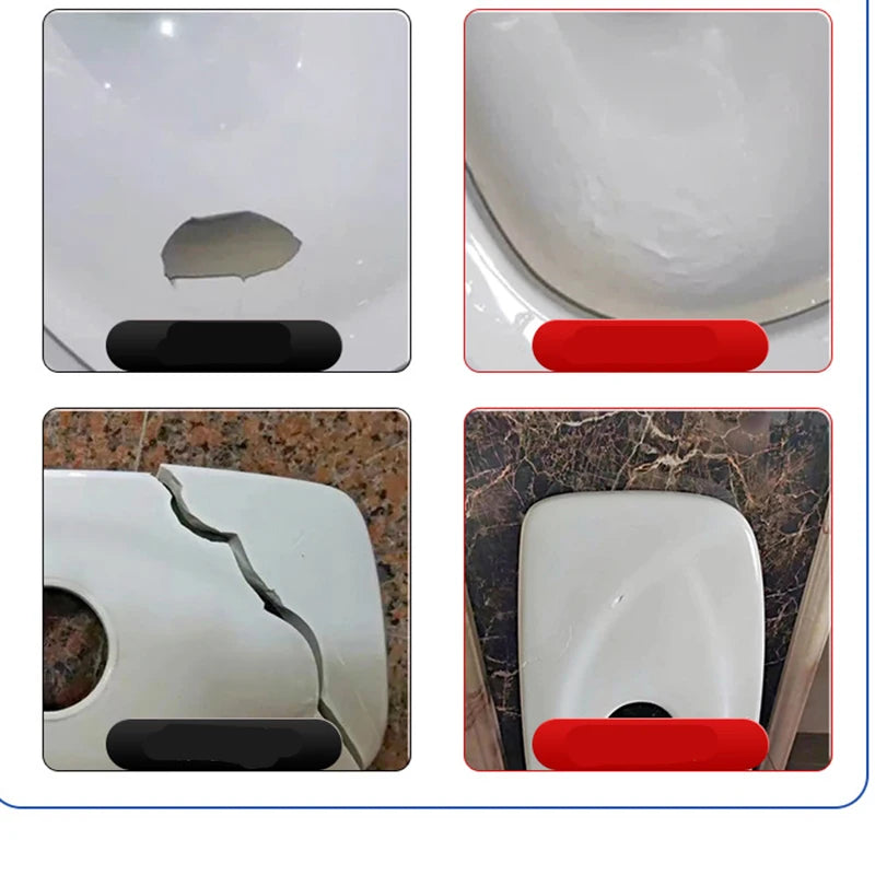 Wasserdichter Reparaturkleber für Fliesen, Keramik und Marmor