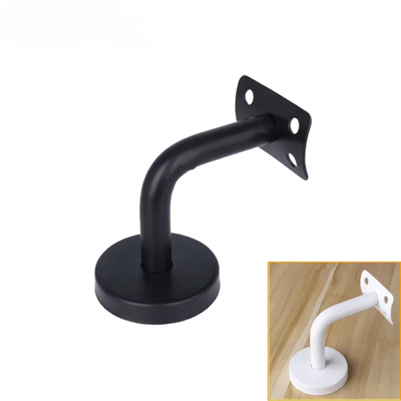 Schwarz weiße Edelstahl Treppen Handlauf Halterung für Wandmontage