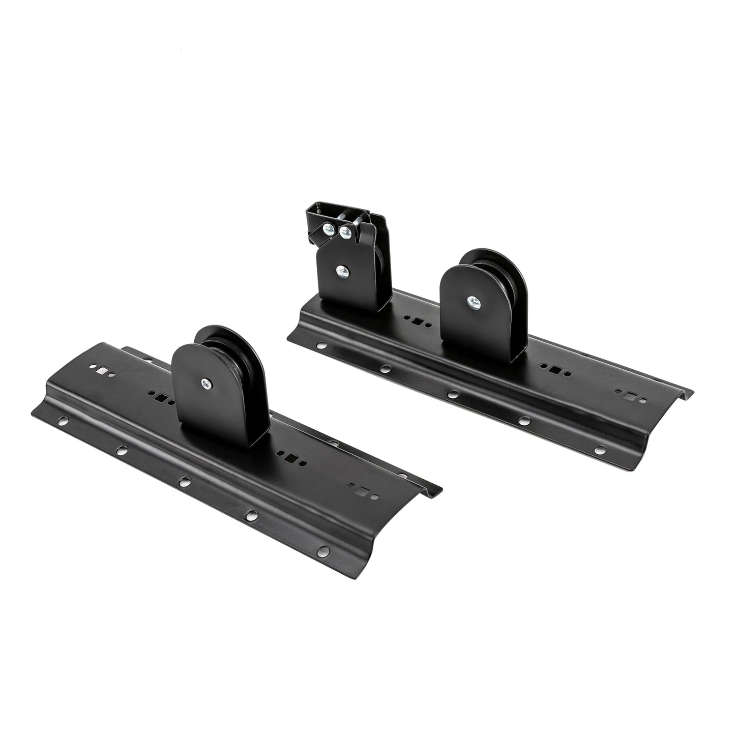 Platzsparender Fahrradzug mit robustem Riemenscheibensystem für Garage