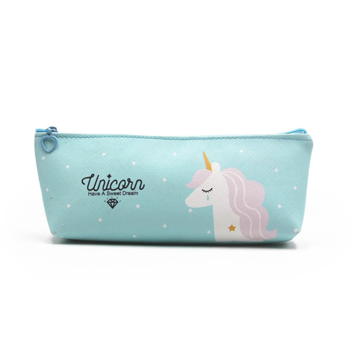 Wasserdichtes Einhorn Federmäppchen aus PU-Leder für Schulbedarf