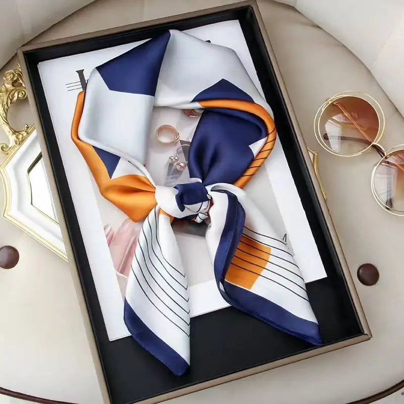 Modischer Hahnentritt Quadratschal für Damen – vielseitig tragbar