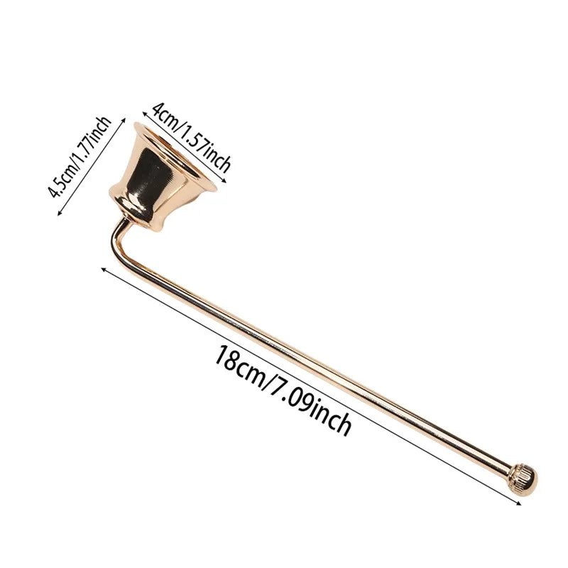 Kerzenlöscher Glockenform aus Edelstahl – Sicherheit und Dekoration für Ihr Zuhause-Yabubest - Home & More