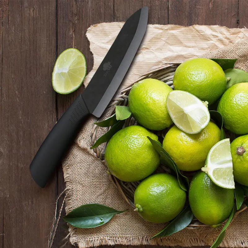 Keramik Küchenmesser mit Scheide – Scharfe Zirkonoxid Klinge, vielseitig