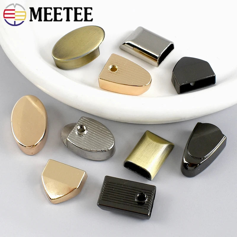 50 Metall Reissverschluss Stopper Clips DIY Zubehör für Taschen Kleidung