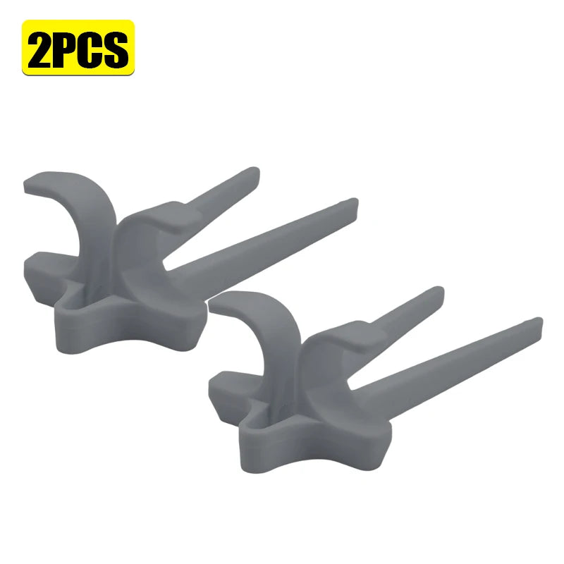 Finger Stäbchen Kunststoff Snack Halter für sauberes Essen 1 bis 4 Stück