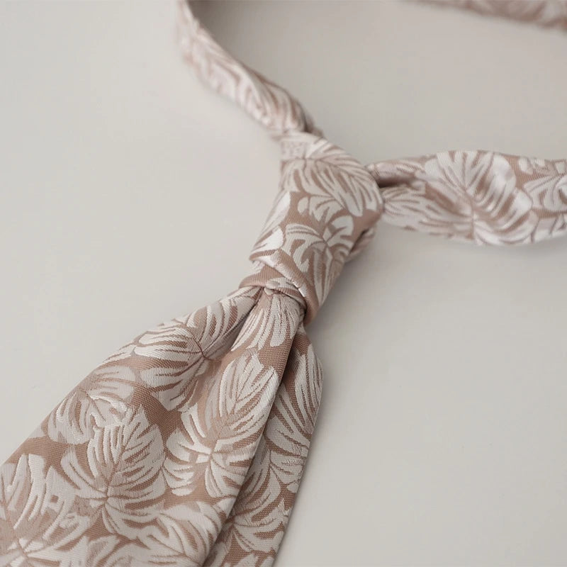 Modische Blumen Krawatte für Damen und Herren