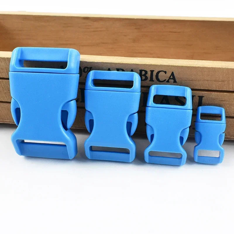 Verstellbare Kunststoff Schnallen für Paracord Armbänder und Hundehalsbänder