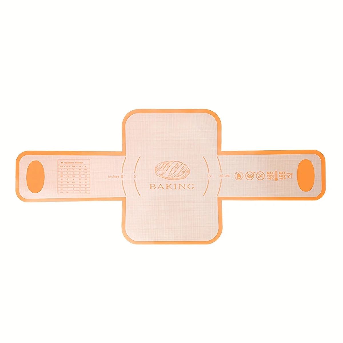 Silikon-Brotschlinge hitzebeständig antihaftbeschichtet mit langem Griff zum Backen