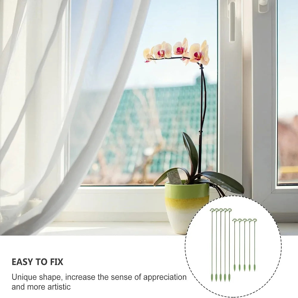 Wiederverwendbare Pflanzenstützstäbe in verschiedenen Größen für Garten