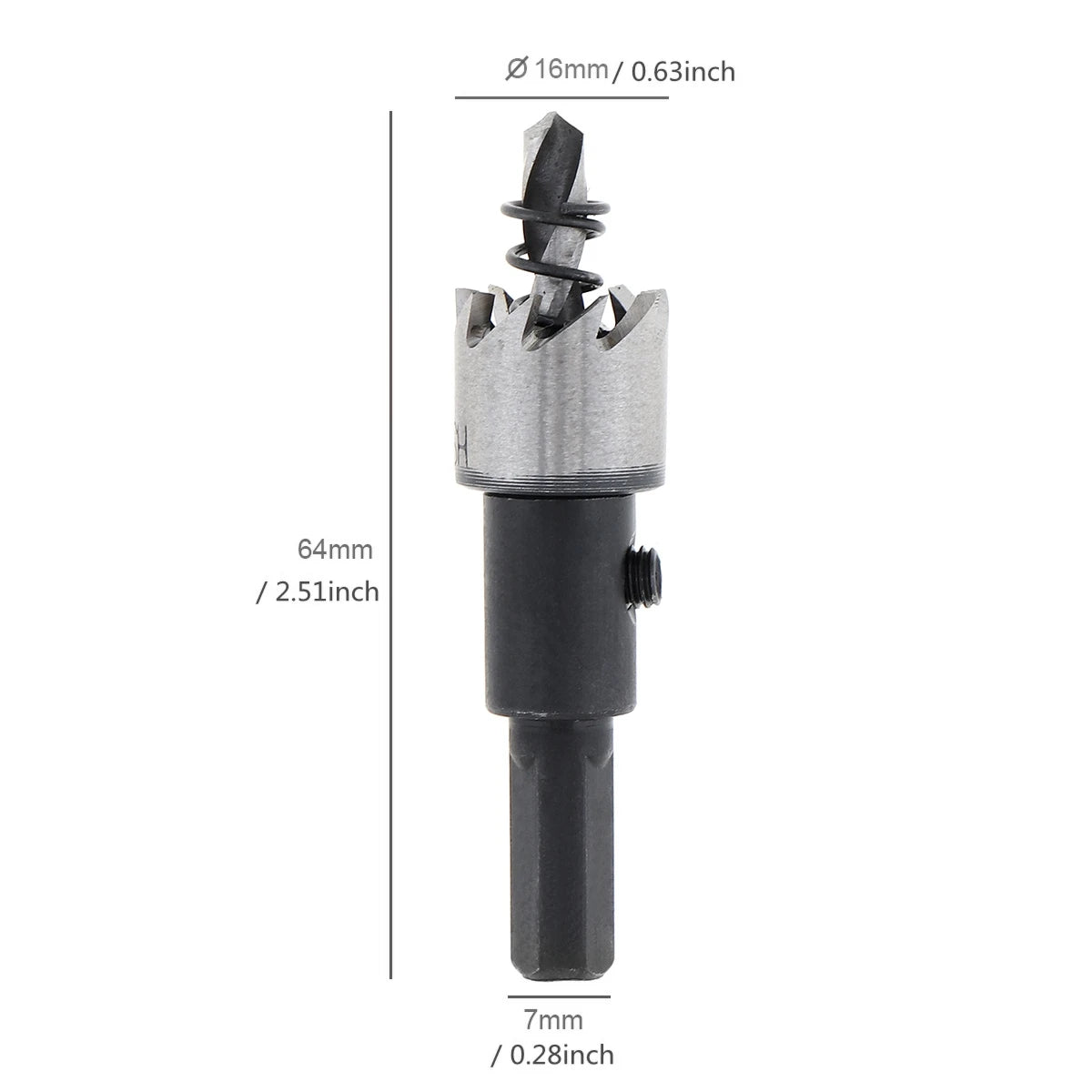 16mm Türspion 200° Weitwinkel – Sicheres Guckloch für 35-60mm Türen