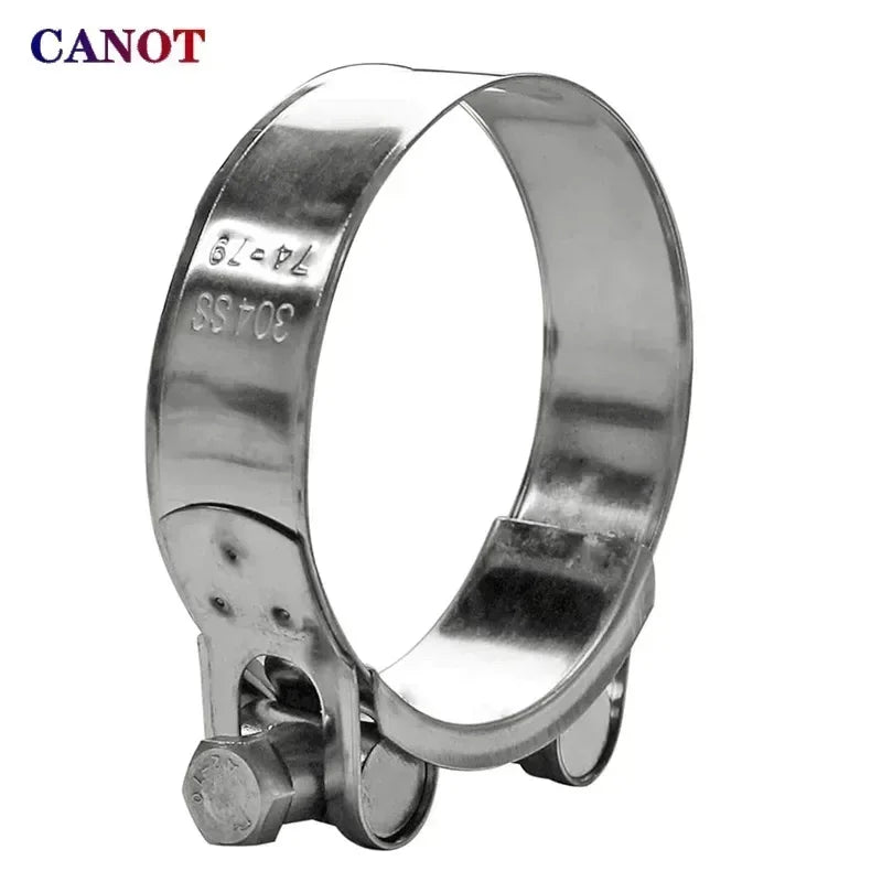 Leistungsstarke Edelstahl T-Bolt Schlauchschellen für robuste Abdichtung