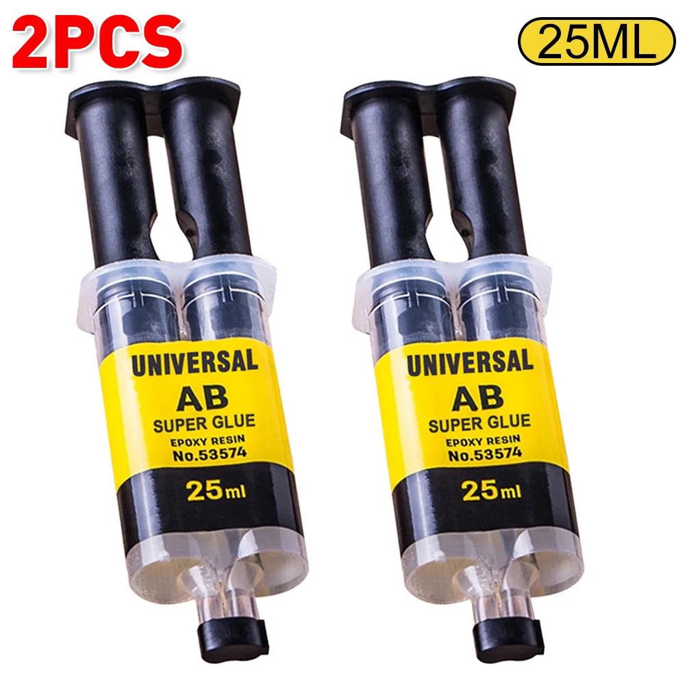 Hochtemperaturbeständiger Epoxidharz-Kleber für Metall und Glas