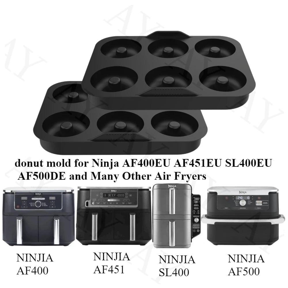 Silikon Backform für Air Fryer Donuts - Einfach & Umweltfreundlich