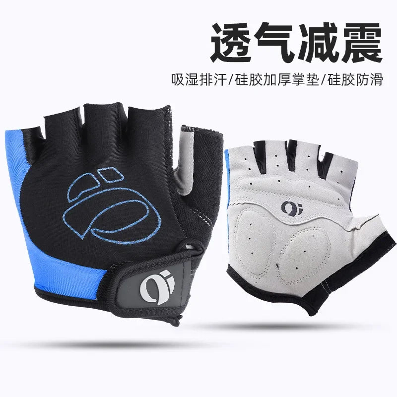 Gel Halbfinger Fahrradhandschuhe rutschfest schweißableitend MTB Rad