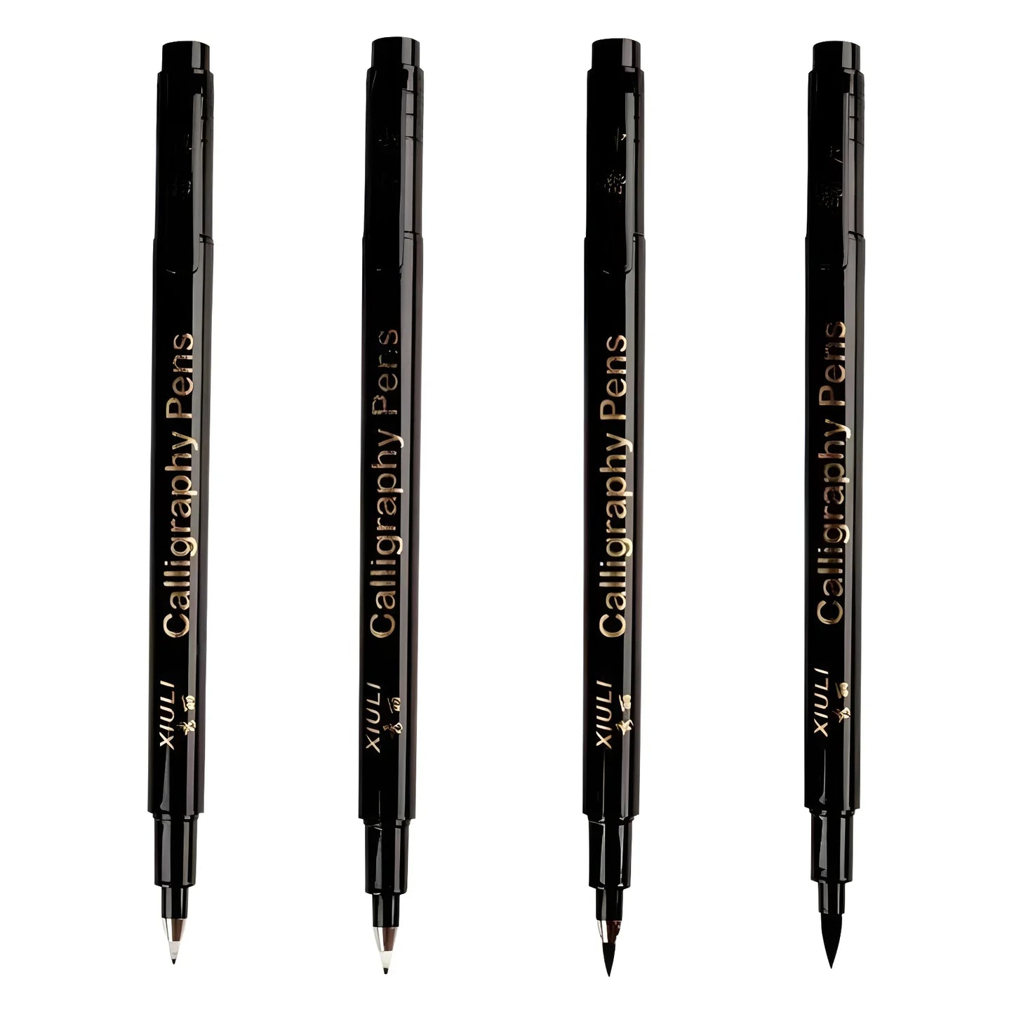 Kalligraphie Pinsel Marker Set 4 Stück für Kunst, Schule - Büro
