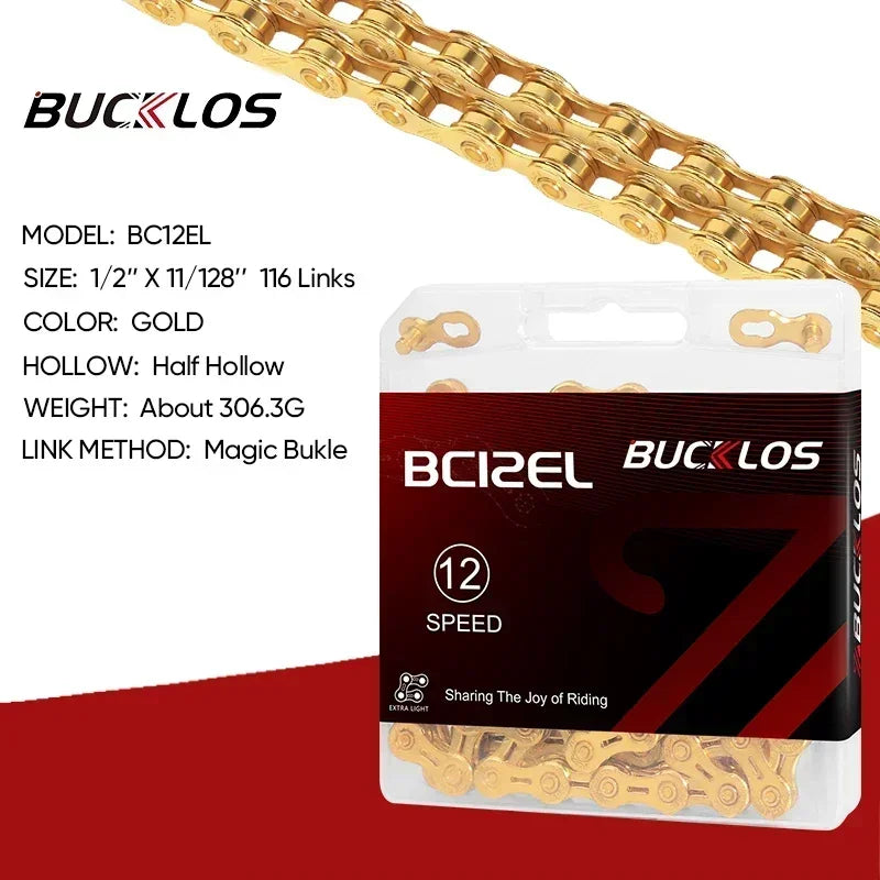 Fahrradkette kompatibel für 8 bis 12 Gang Mountain Road Bikes