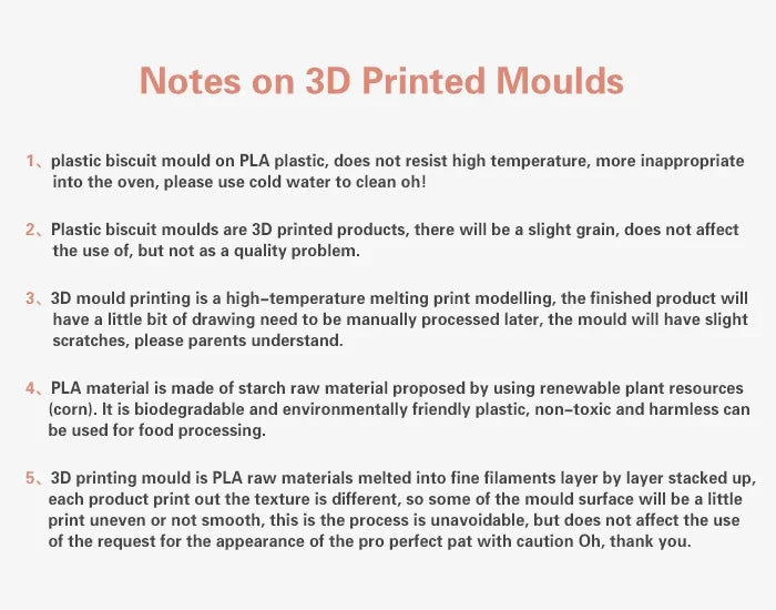 Praktischer 3D Keksstempel aus Kunststoff für kreative Kekse