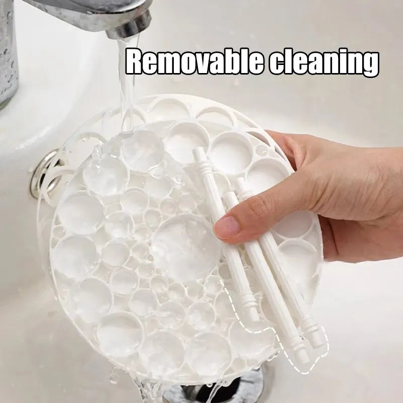 Platzsparendes Makeup Pinsel Lagerung Rack aus Acryl für Ordnung