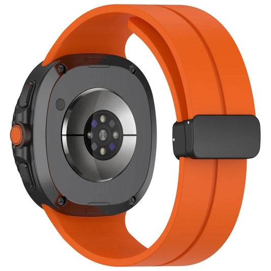 Magnetisches Silikonarmband für Samsung Galaxy Watch 40 44 46 mm Sportband