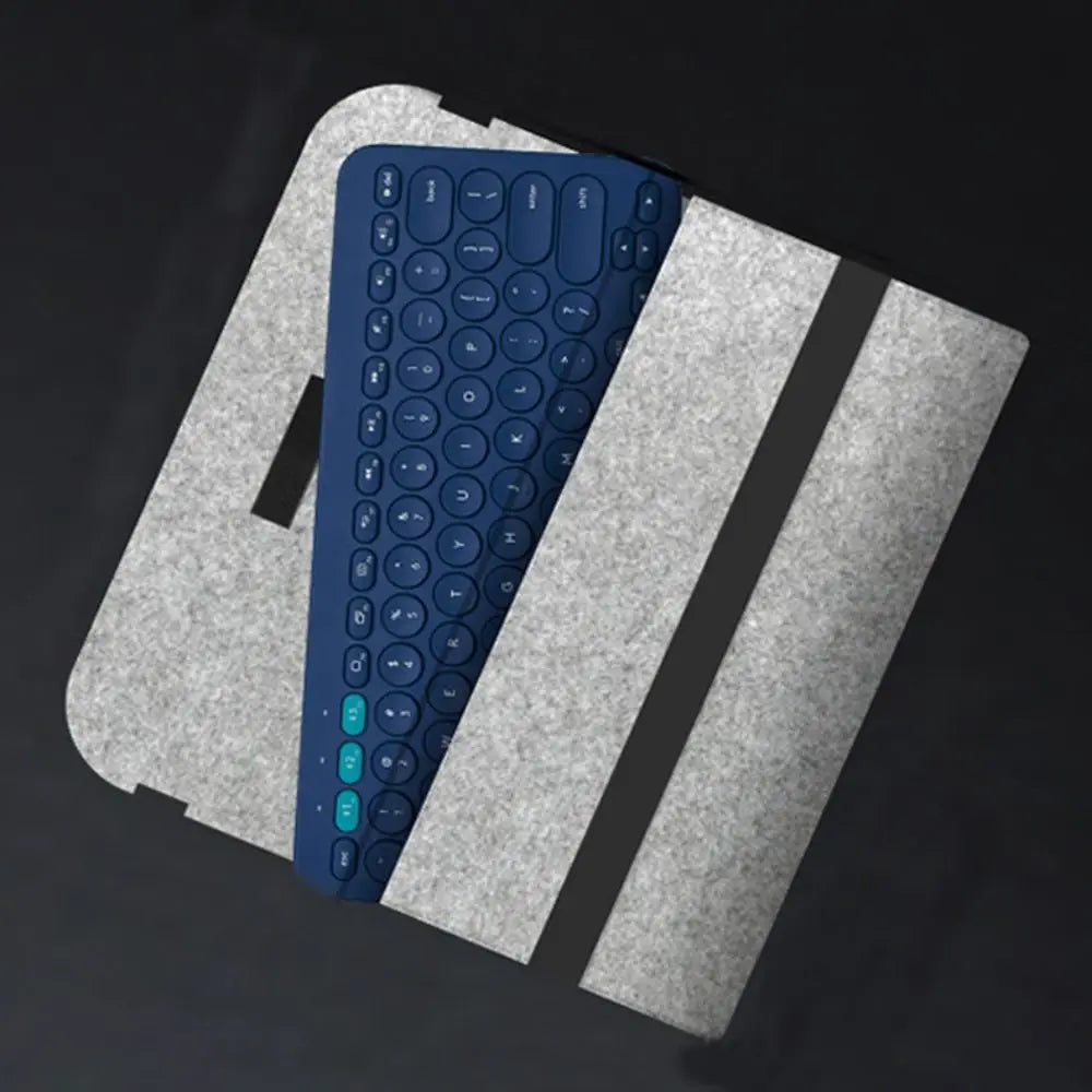 Tragbare Filz Aufbewahrungstasche für kabellose Tastaturen