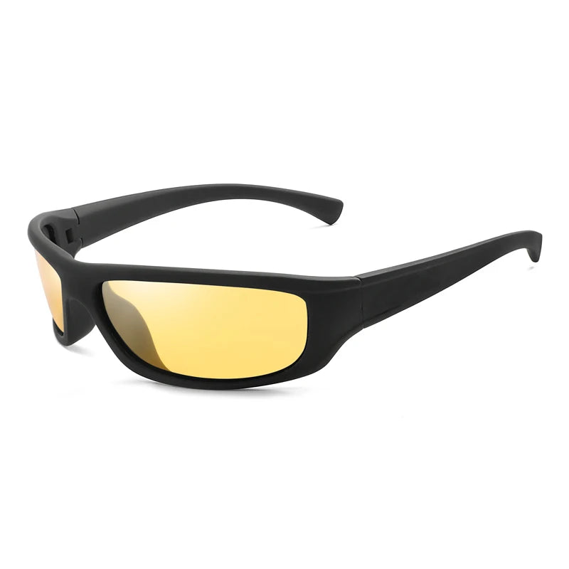 Polarisation Fahrrad Sonnenbrille Retro Sport UV400 Leicht Unisex