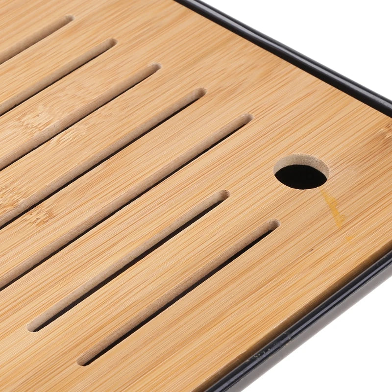 Bambus-Teetablett Mini Teetisch chinesischer Kongfu Tisch