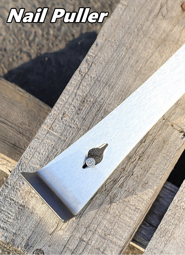 Multifunktionales 3in1 Stemmeisen aus Edelstahl für Holzarbeiten