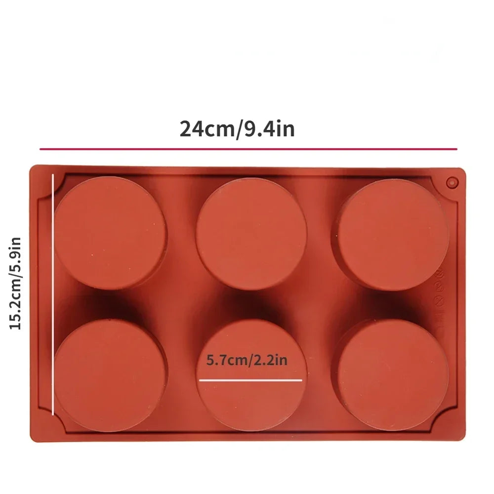 Halb Runde Silikonform für Mousse Desserts und Kuchen Dekoration