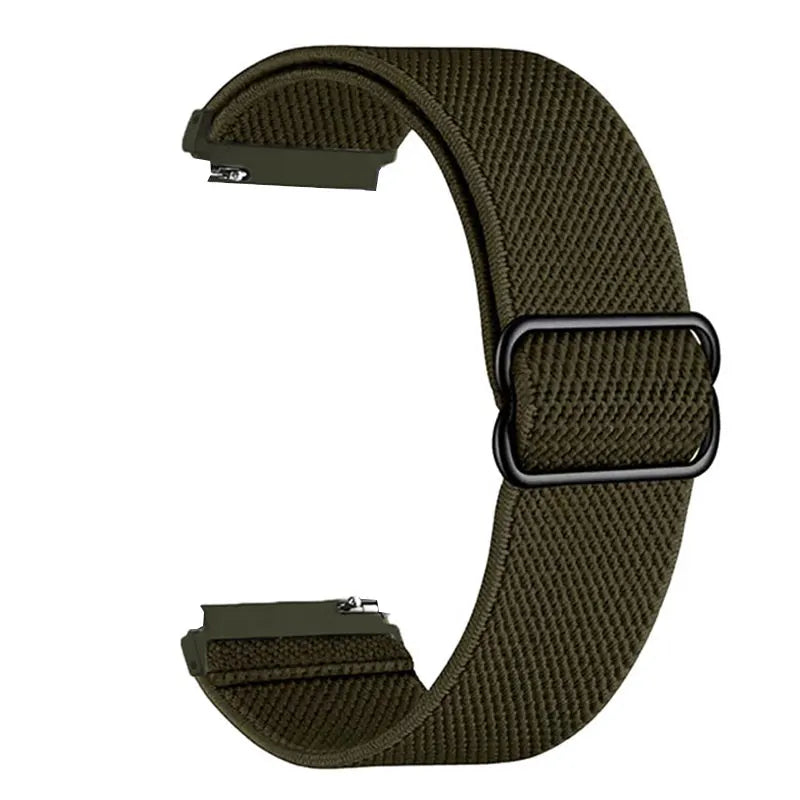Atmungsaktives Nylon-Smartwatchband 22 mm verstellbar – Perfekt für Sport - Alltag