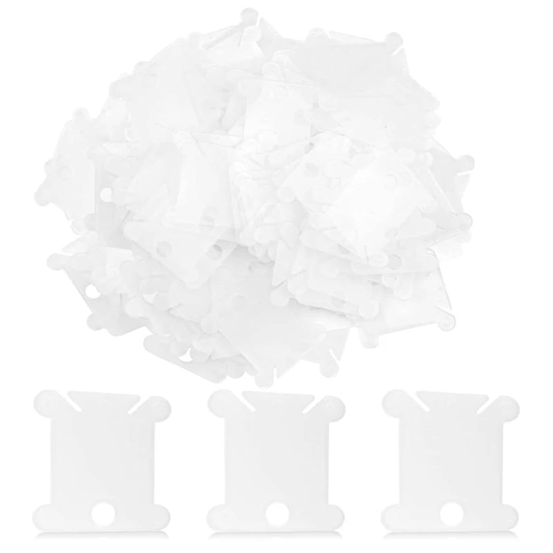 Organizer Set für Stickgarn mit 36 Fächern, Flossern und Zahlenetiketten