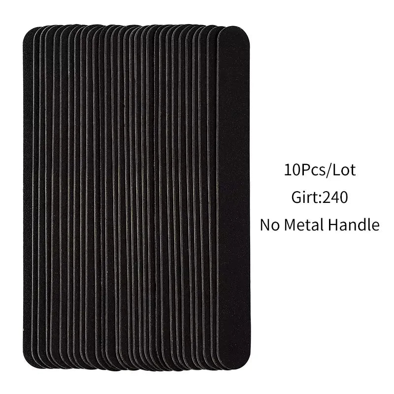 Praktisches Set mit austauschbaren Nagelfeilen für gepflegte Hände