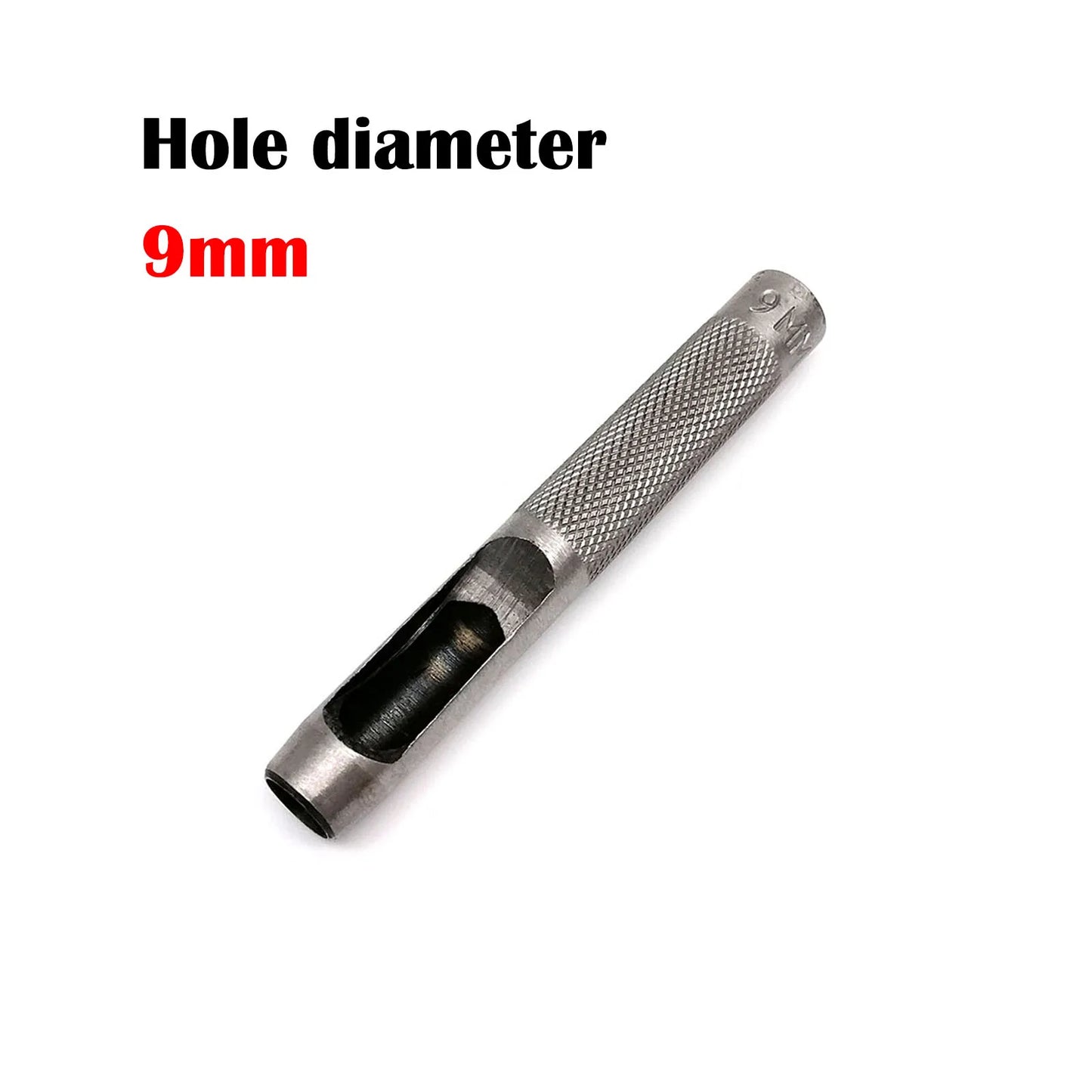 Vielseitiger runder Locher aus 45 Stahl für Lederhandwerk