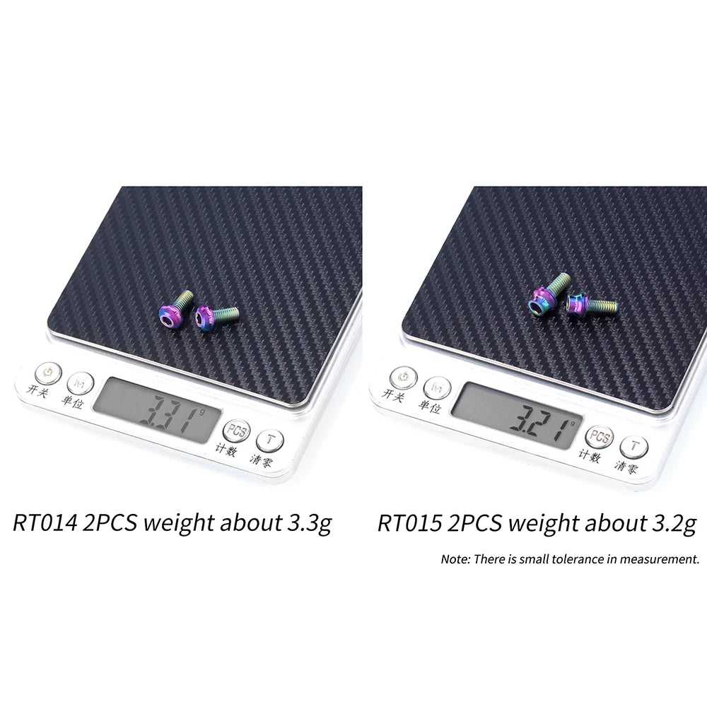 Titan Fahrradschrauben M5x12mm für Flaschenhalter Luftpumpe MTB Rennrad