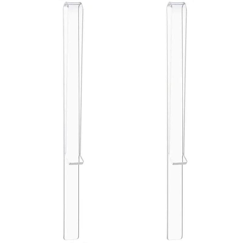 2er Set transparente Notenständer-Clips ideal für Musikbücher und Noten