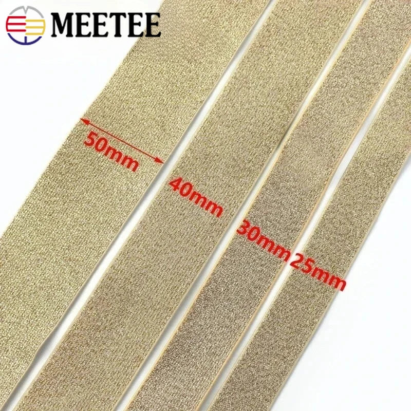 Vielseitiges Nylon Gummiband 25-50mm für Kleidung und DIY Projekte