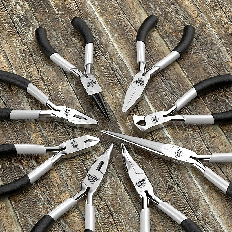 5 Zoll Edelstahl Nadelzange für Schmuckherstellung - Handwerk