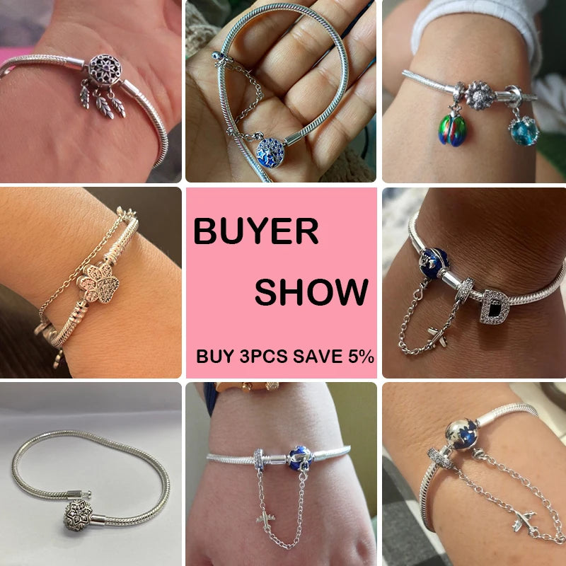 Armband Silber 925 mit Stern Mond Sonne und Grünem Zirkon Charm