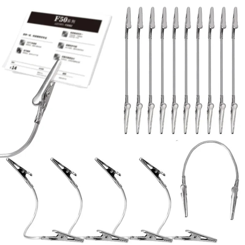 Metall Krokodilklemmen: Vielseitige Halter für Notizen und DIY