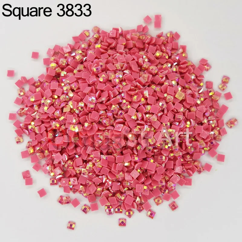 Quadratische Diamantsteine für kreative Diamantmalerei