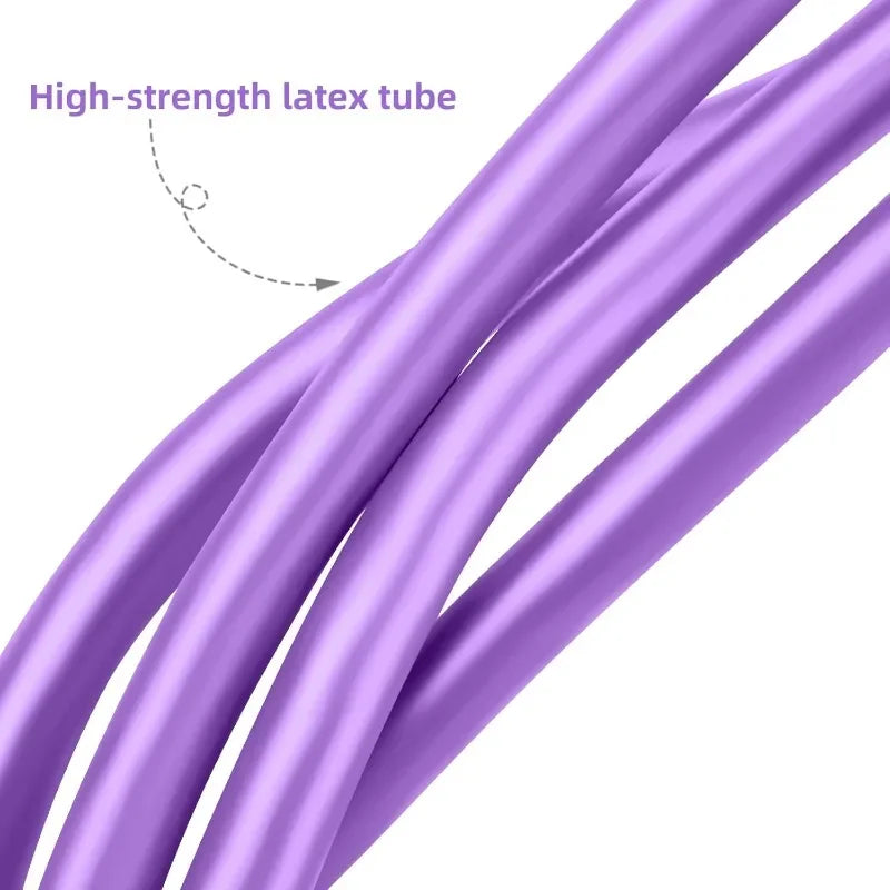 Elastische Widerstandsbänder 4-6 Röhren für vielseitiges Fitnesstraining Zuhause