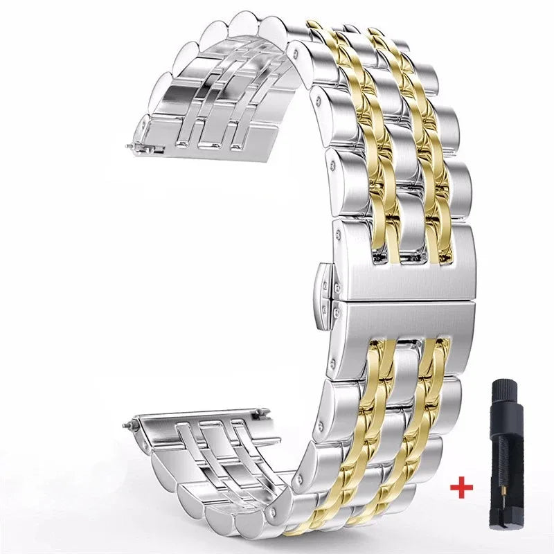 Milanese Metall Armband 18mm 20mm 22mm für viele Uhren – Stil und Komfort