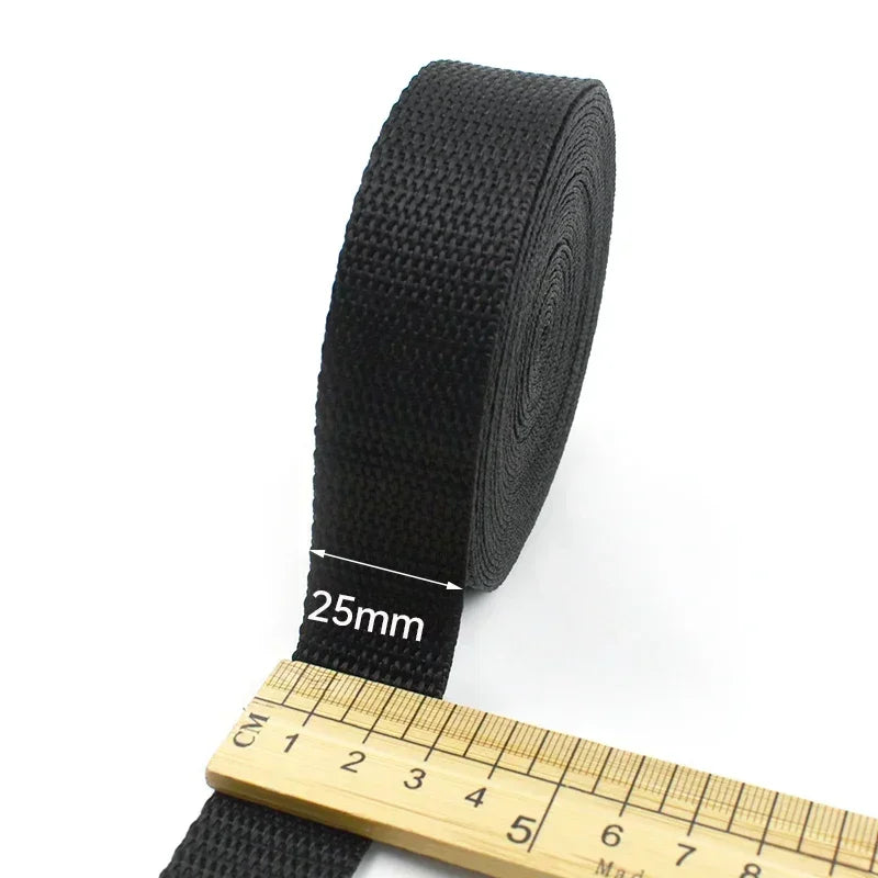 Robuste Nylon Gurtbänder 2-10M für Taschen und Nähprojekte