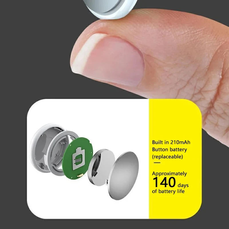 XIAOMI Mini Smart Anti-Lost Tracker Erinnerung für Haustiere Kinder GPS Locator AntiLost Alarm Wallet Schlüsselanhänger Smart Tag Bluetooth Tracer