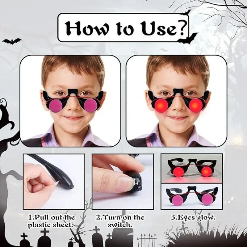 Auffällige LED Partybrille für Feste und besondere Anlässe