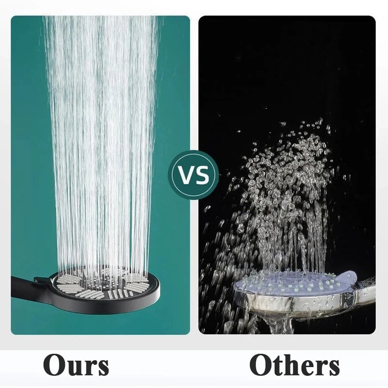 10 Zoll Hochdruck Regenduschkopf Deckenmontage Rund ABS Kunststoff