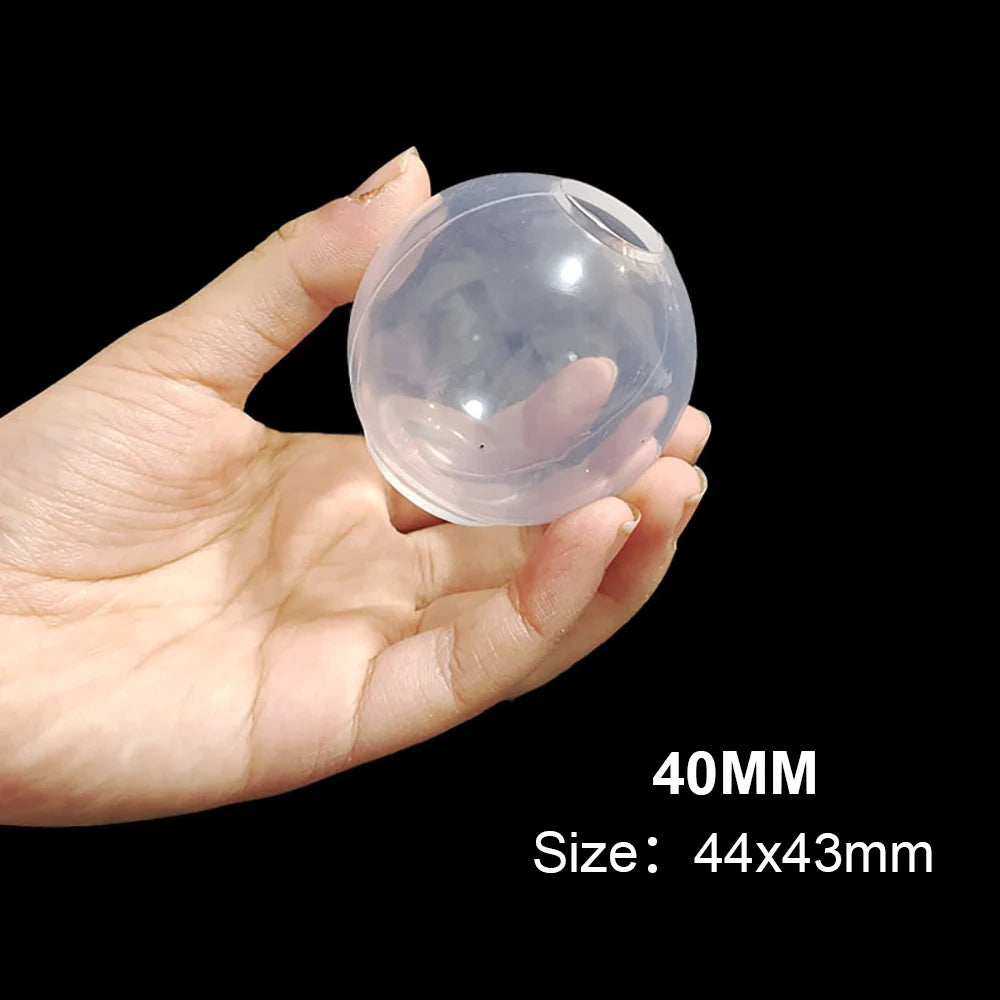 Transparente handgemachte Silikonform für 3D Kugel Epoxidharz DIY Schmuck