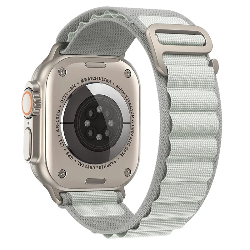 Vielseitiges Nylon Armband für Apple Watch Ultra und Series Modelle