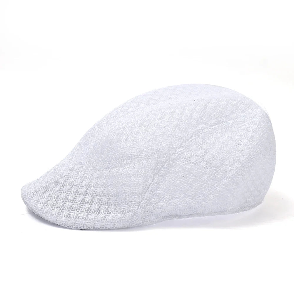Atmungsaktive Sommer-Berets Unisex – Winddicht - Sonnenschutz, Retro-Stil